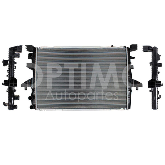 VOLKSWAGEN EUROVAN 1.9L TDI DIESEL 2005 2006 2007 2008 2009 2010 RADIADOR AGUA S/AIRE STD 730*480*26MM T/SOLDADO