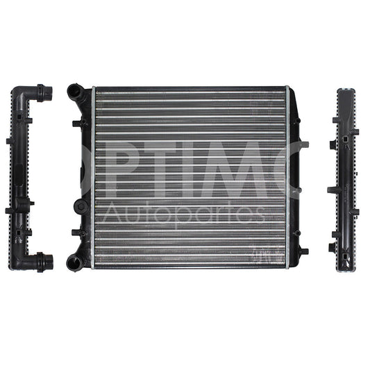VOLKSWAGEN LUPO/POLO 1.6L 2003 2004 2005 2006 2007 2008 2009 RADIADOR AGUA S/AIRE STD 450*420*26MM (CROSSFOX 07-15/SPORT VAN 07-09/IBIZA-CORDOBA 03-09)T/MECANICO