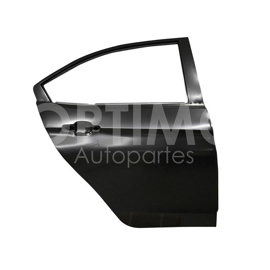 CHEVROLET AVEO 2018 2019 2020 2021 2022 2023 PUERTA TRASERA DER (COLOR/NEGRO)