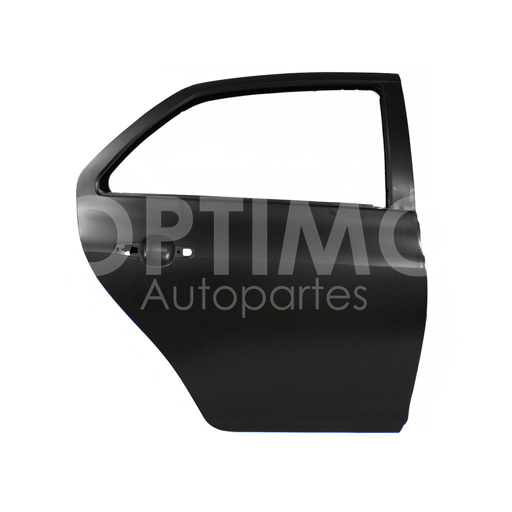 TOYOTA YARIS SEDAN 2006 2007 2008 2009 2010 2011 2012 2013 2014 2015 PUERTA TRASERA DER (COLOR/NEGRO) 4PTAS