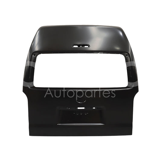 TOYOTA HIACE 2005 2006 2007 2008 2009 2010 2011 2012 2013 2014 2015 2016 2017 2018 2019 TAPA CAJUELA C/HOYO P/CUARTO CHASIS LARGO (TECHO ALTO) (COLOR/NEGRO)