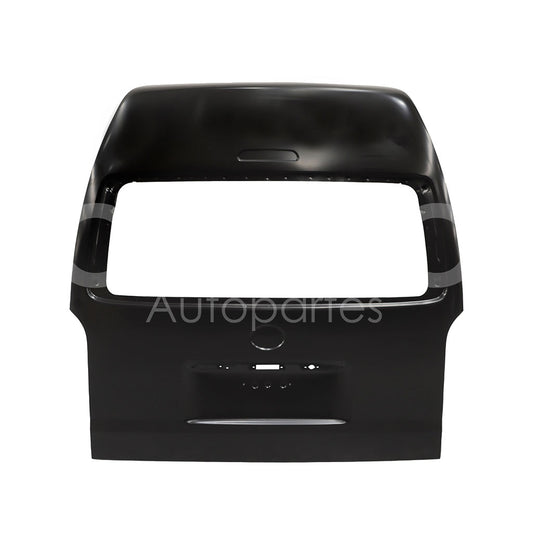 TOYOTA HIACE 2005 2006 2007 2008 2009 2010 2011 2012 2013 2014 2015 2016 2017 2018 2019 TAPA CAJUELA S/HOYO P/CUARTO CHASIS LARGO (TECHO ALTO) (COLOR/NEGRO)