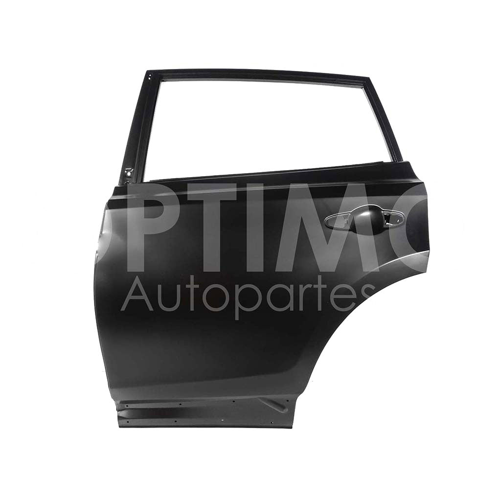 TOYOTA RAV-4 2013 2014 2015 2016 2017 2018 PUERTA TRASERA IZQ C/HOYO P/MOLDURA (COLOR/NEGRO)