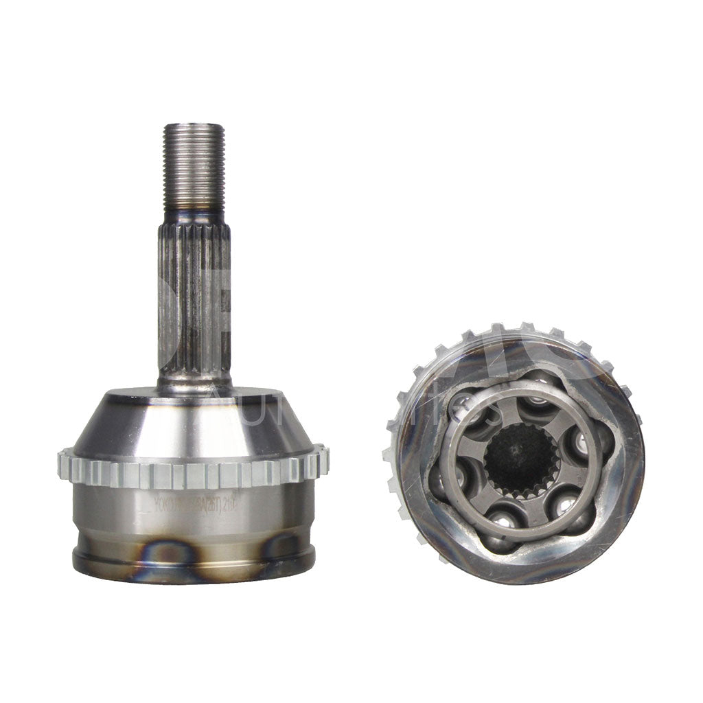 NISSAN PLATINA 1.6L 2002 2003 2004 2005 2006 2007 2008 2009 2010 ESPIGA L/R DER/IZQ C/ABS STD/AUT E21 I21 O55 26T (CLIO 02-10/KANGOO 04-14)