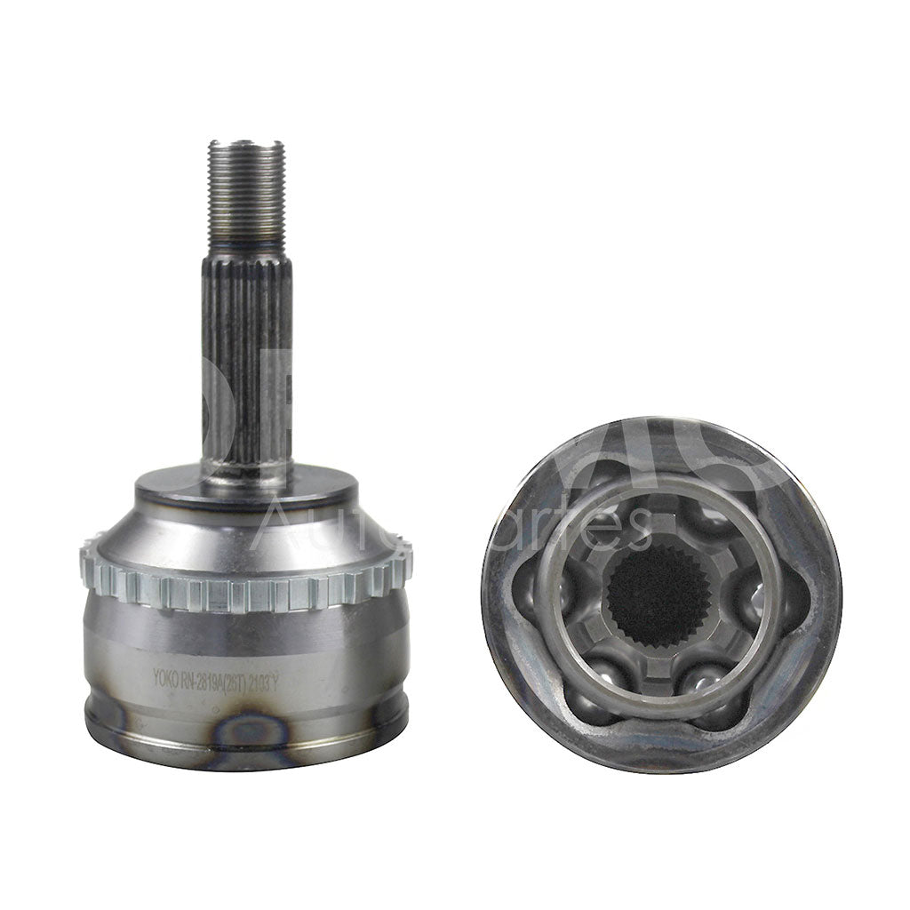 RENAULT EURO CLIO 1.6L 2007 2008 2009 2010 ESPIGA L/R DER/IZQ C/ABS STD/AUT E21 I30 O57 26T C/SEGURO MEDIO