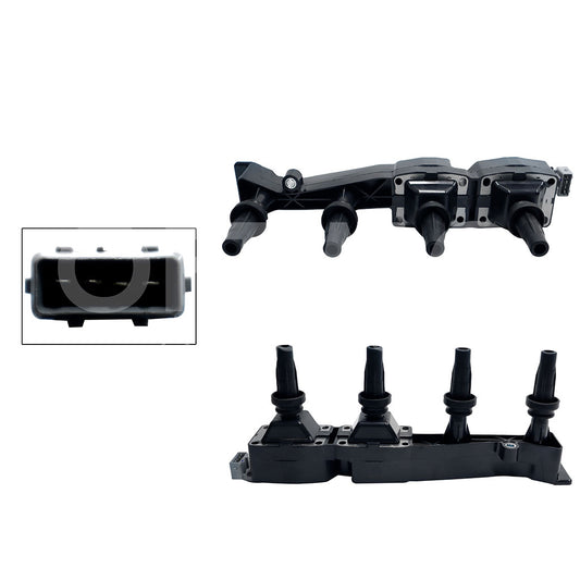 PEUGEOT PG-206 1.6L 1999 2000 2001 2002 2003 2004 2005 2006 2007 2008 2009 BOBINA IGNICION 4PIN (PARTNER 1.6L 04-10/PG-207 1.6L 08-12/GRAND RAID 07-12)