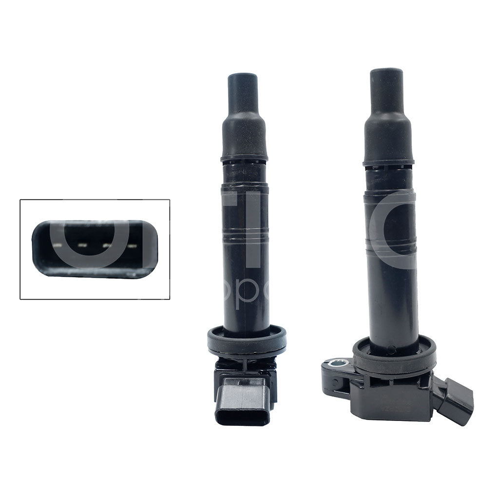 TOYOTA HIACE 2.7L 2005 2006 2007 2008 2009 2010 2011 2012 2013 2014 2015 2016 2017 2018 2019 BOBINA IGNICION 4PIN (HILUX 2.7L/CAMRY 2.4L/COROLLA 1.8L/RAV-4 06-12/TACOMA 05-15/MATRIX 1.8L-2.4L)