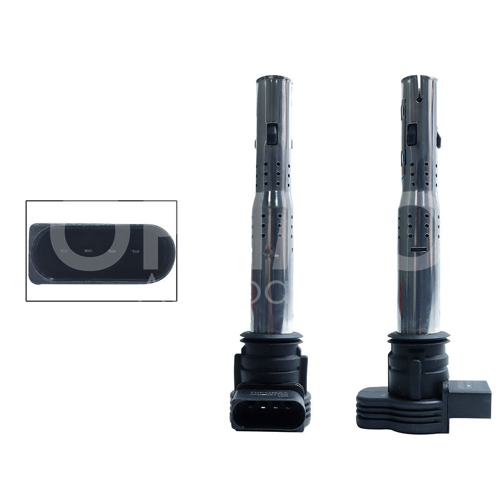 VOLKSWAGEN BORA 1.9L/2.0L/2.5L 2006 2007 2008 2009 2010 BOBINA IGNICION 4PIN (JT CLASICO/GF A4/GF A6 GTI/PASSAT/TOUAREG 4.2L/LEON 2.0L)