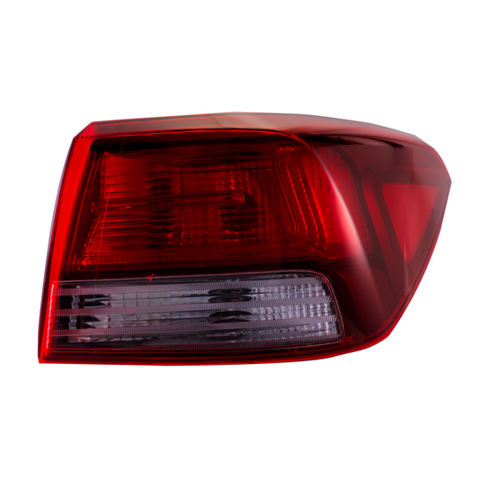 Calavera Exterior Derecha Compatible con Rio Sedan 4 Puertas 2018, 2019, 2020, 2021, 2022 y 2023 | Rojo Blanco | Con Arnes (FCNA0111) |