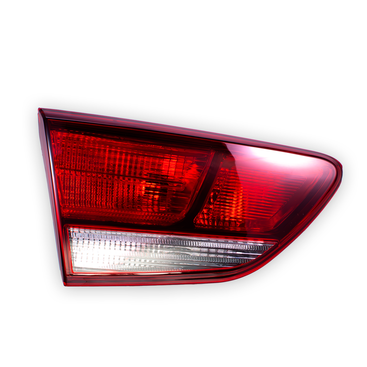 Calavera Izquierdo Interior Compatible con Rio SEDAN 4 Puertas 2018 2019 202 2021 2022 2023 | Rojo Blanco | Con Arnes |