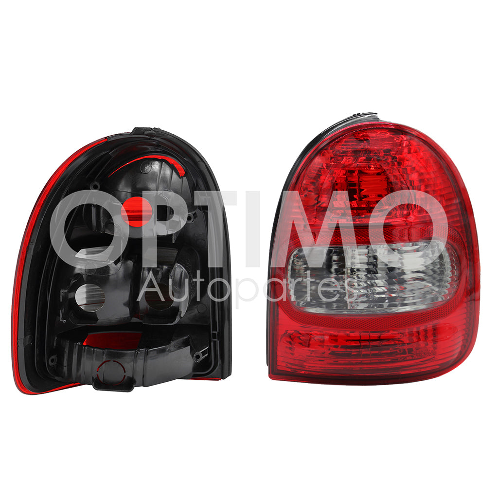 1994 - 2000  CHEVROLET CHEVY 5PTAS CALAVERA IZQ S/ARNES (VAGONETA/PICK-UP) (ROJO/AMBAR/BLANCO)