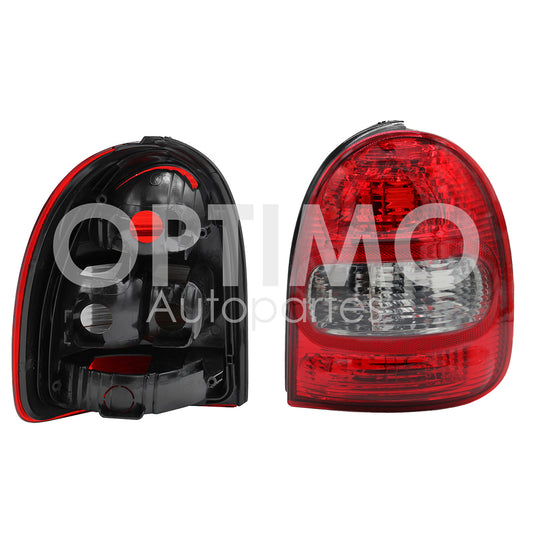 1994 - 2000  CHEVROLET CHEVY 5PTAS CALAVERA IZQ S/ARNES (VAGONETA/PICK-UP) (ROJO/AMBAR/BLANCO)