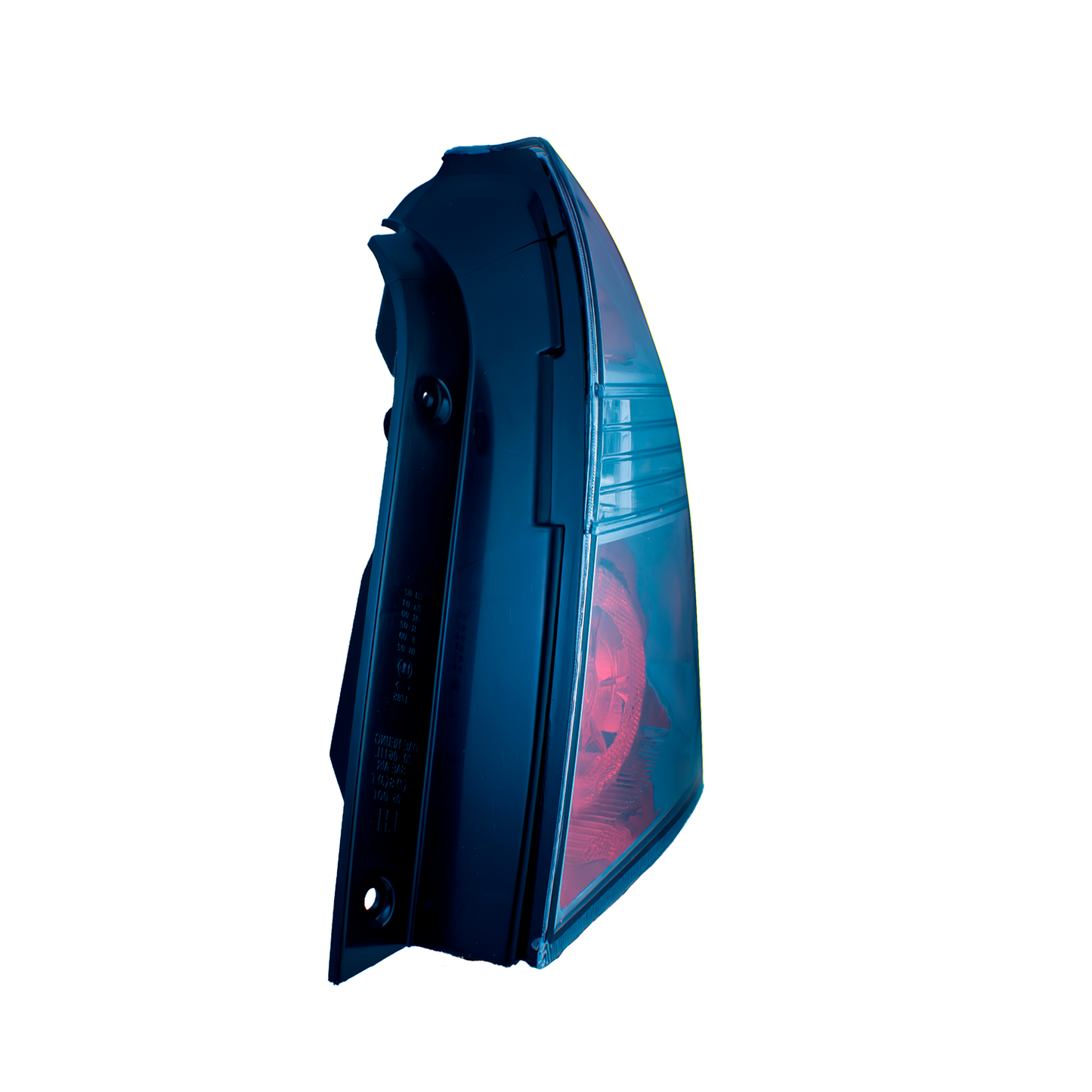 Calavera Derecha compatible con Aveo 2007 2008 2009 2010 2011 | Sin Arnes | Color Blanco y Rojo |