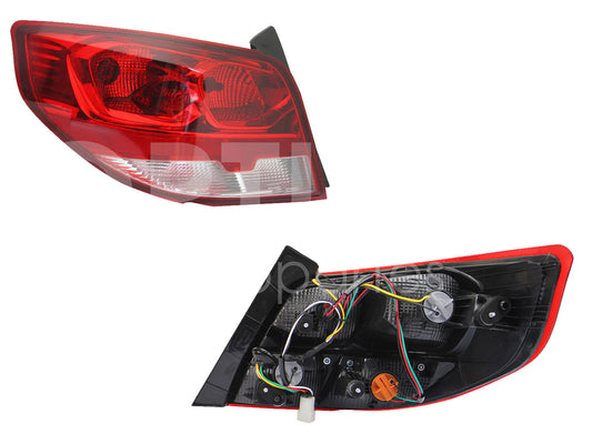 CHEVROLET AVEO 2018 2019 2020 2021 2022 2023 CALAVERA IZQ C/ARNES (ROJO/BLANCO)