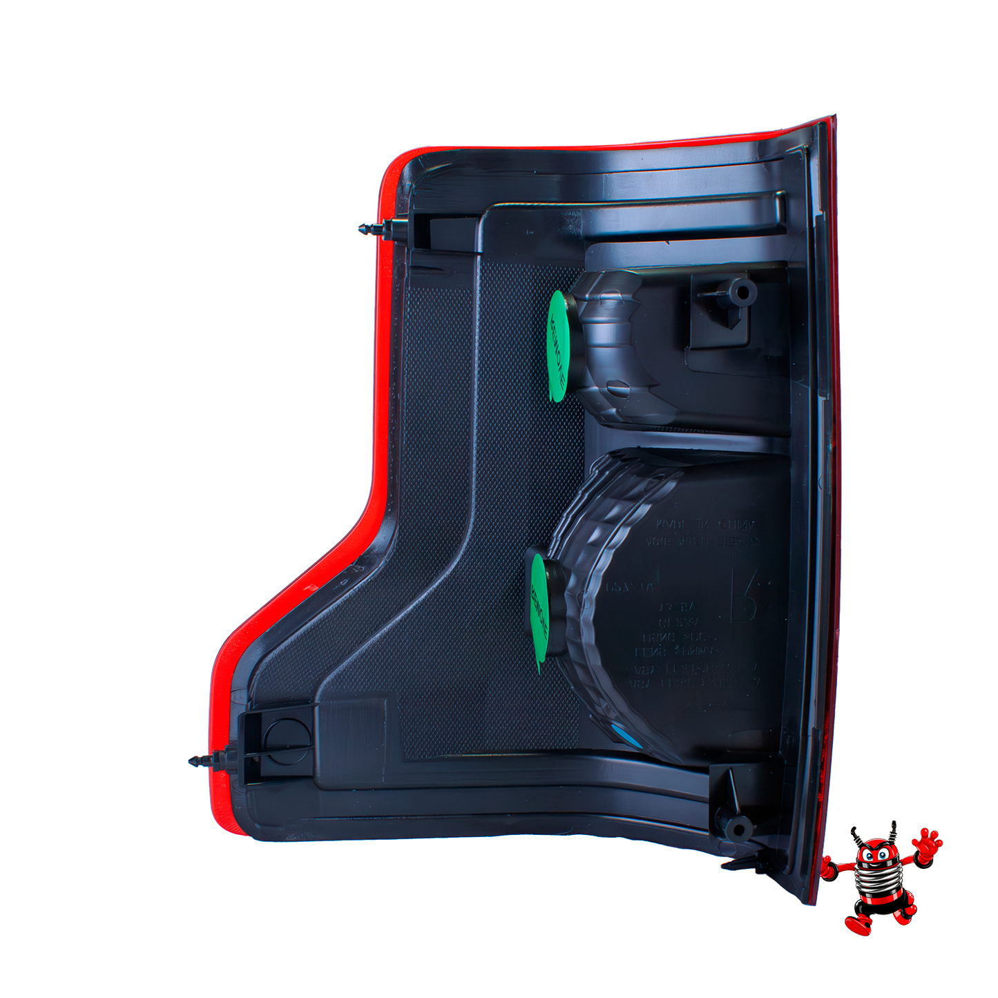 Calavera Izquierda Compatible con F-150 2015-2017 S/ARNES (BLANCO/ROJO/BLANCO)