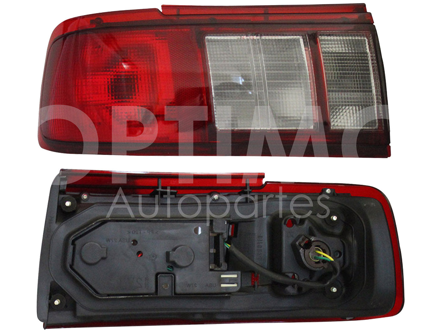 NISSAN TS-III 2001 2002 2003 2004 CALAVERA IZQ C/ARNES FILO ROJO (ROJO/BLANCO/BLANCO)