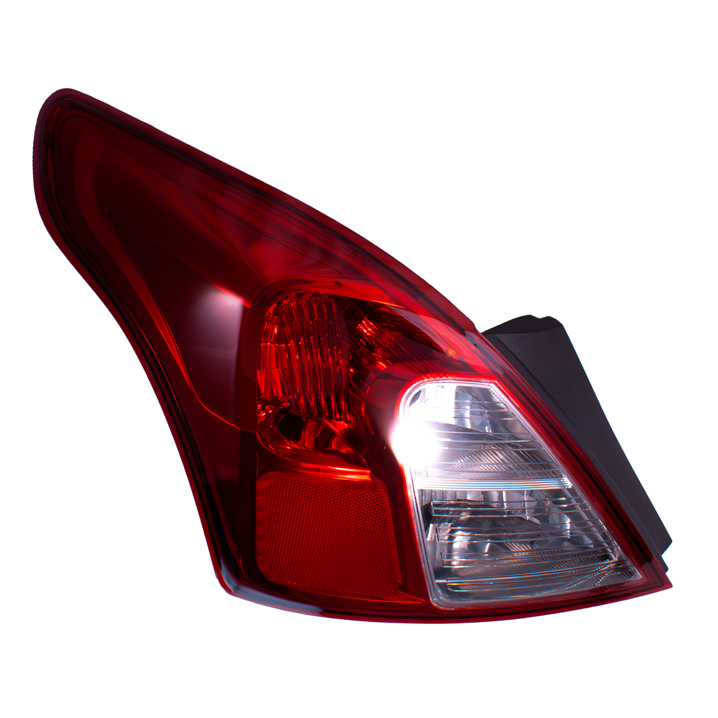 Calavera Izquierda compatible con Versa 2012 2013 2014 2015 2016 2017 2018 2019 | Sin Arnes | Con Base