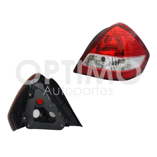 2020 - 2024  NISSAN VERSA CALAVERA IZQ INT S/ARNES OSCURA FILO NEGRO (BLANCO/ROJO/BLANCO)