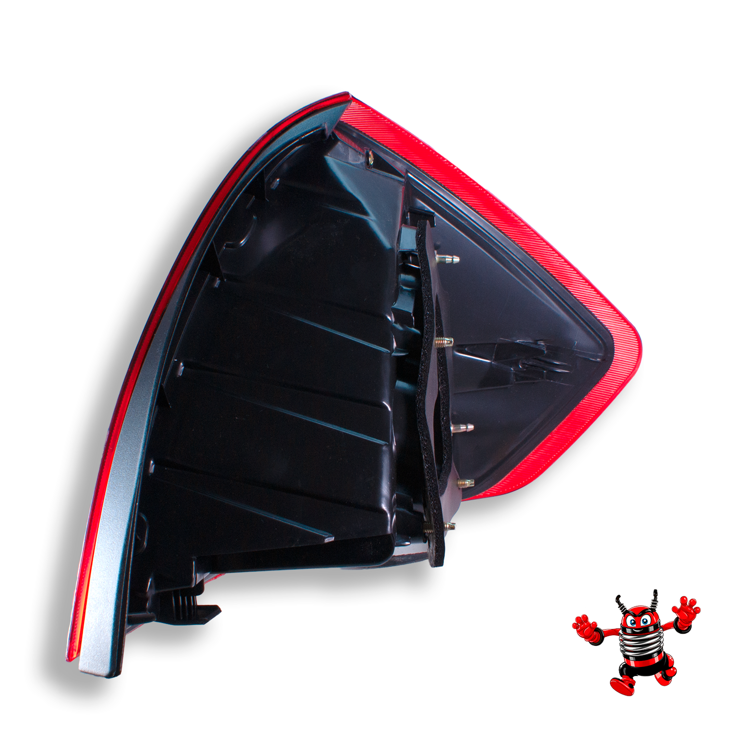 Calavera Izquierda compatible con Tiida Sedan 2006 2007 2008 2009 2010 2011 2012 2013 2014 2015 2016 2017 | Sin Arnes | 4 Puertas | Rojo Blanco