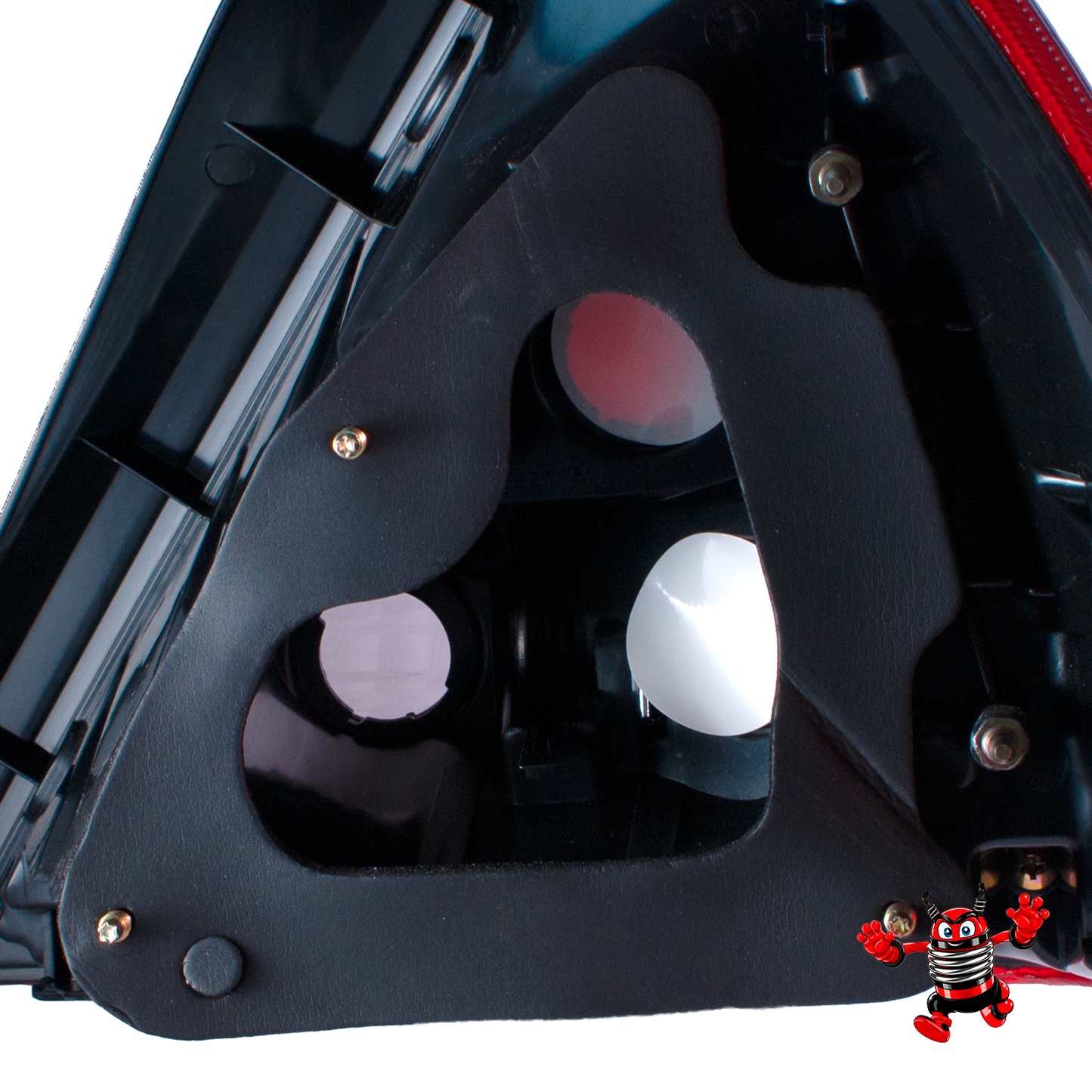 Calavera Izquierda compatible con Tiida Sedan 2006 2007 2008 2009 2010 2011 2012 2013 2014 2015 2016 2017 | Sin Arnes | 4 Puertas | Rojo Blanco