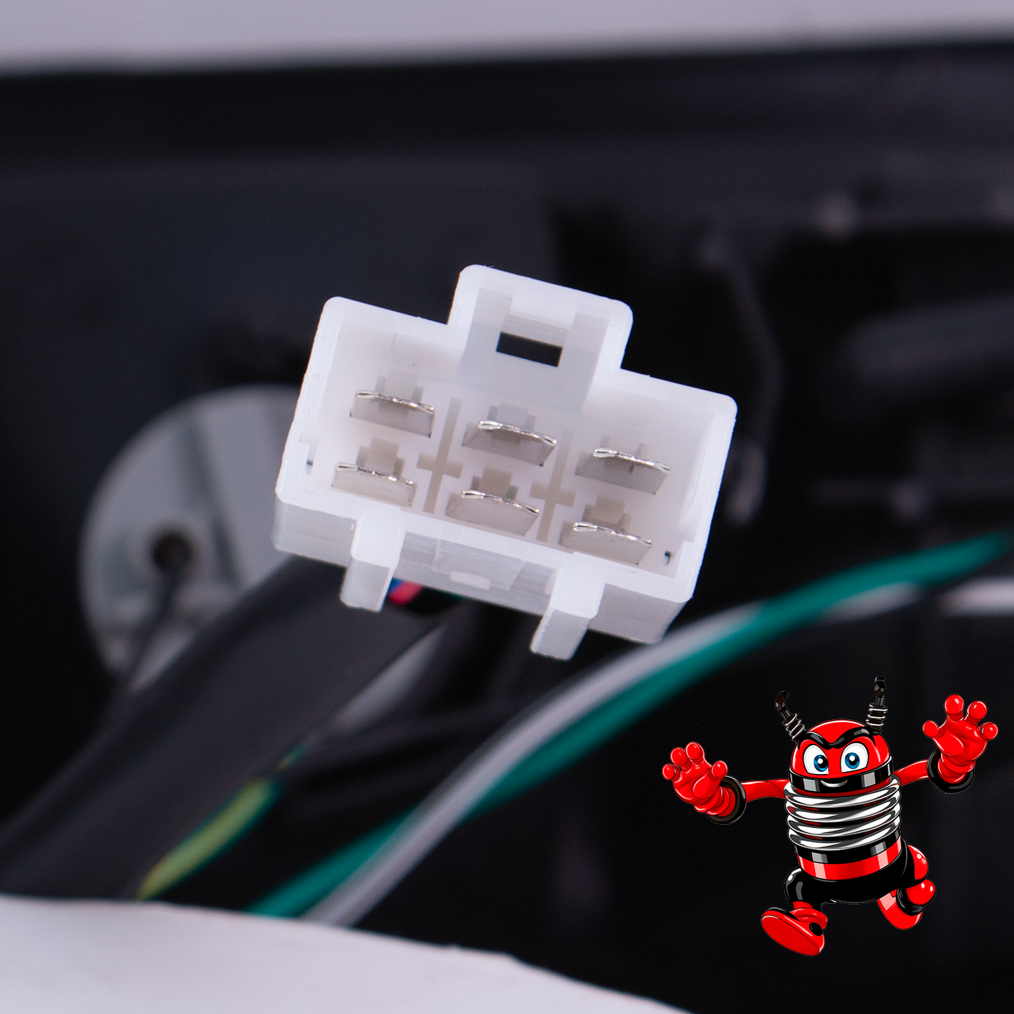 1998 - 2015  NISSAN FRONTIER CALAVERA DER C/ARNES CLARA (ROJO/BLANCO/BLANCO)