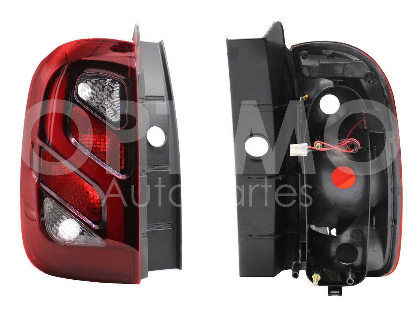 RENAULT DUSTER 2017 2018 2019 2020 CALAVERA IZQ S/ARNES C/BASE (BLANCO/ROJO/BLANCO)