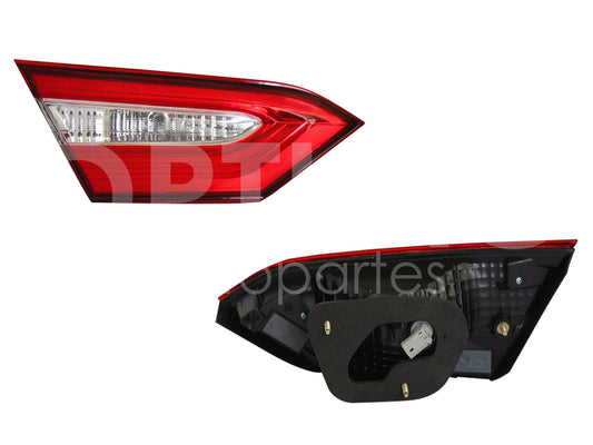 TOYOTA CAMRY 2018 2019 2020 CALAVERA IZQ INT C/ARNES CLARA (ROJO/BLANCO)