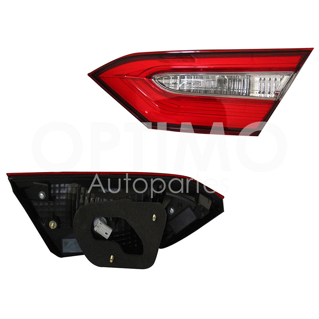 TOYOTA CAMRY 2018 2019 2020 2021 2022 2023 2024 CALAVERA DER INT C/ARNES OSCURA (ROJO/BLANCO)