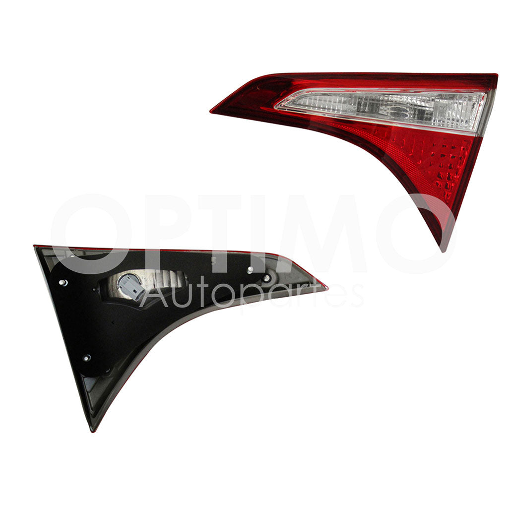 TOYOTA COROLLA 2014 2015 2016 CALAVERA DER INT S/ARNES (BLANCO/ROJO)