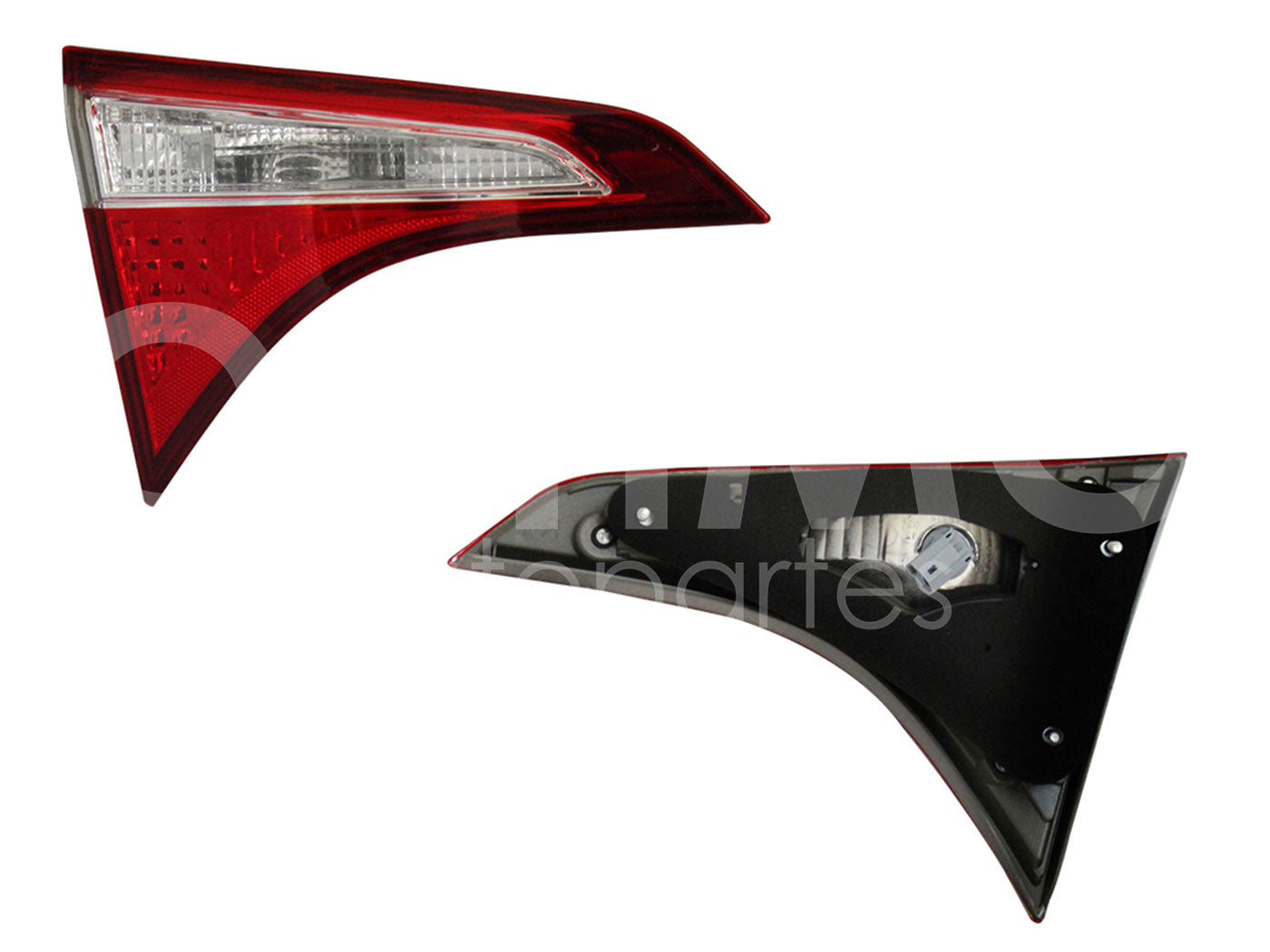 TOYOTA COROLLA 2014 2015 2016 CALAVERA IZQ INT S/ARNES (BLANCO/ROJO)