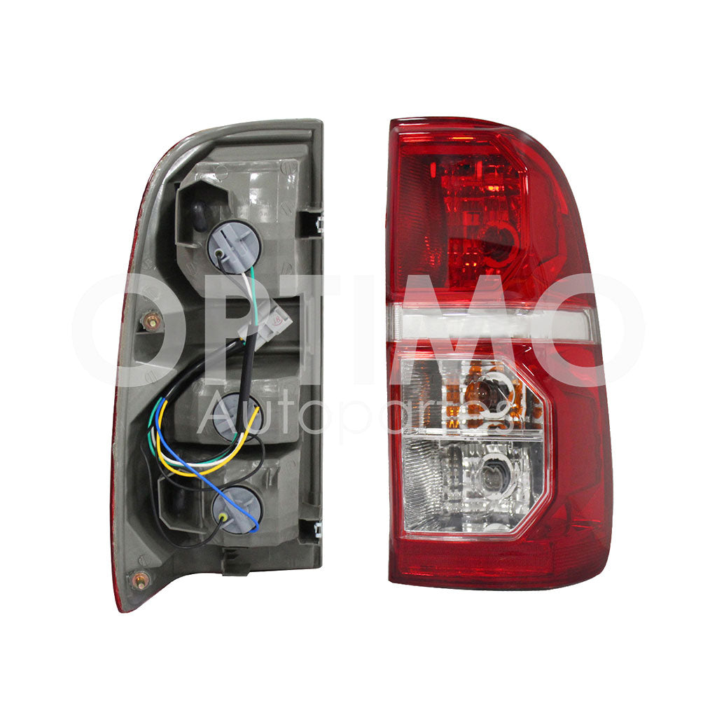 TOYOTA HILUX 2012 2013 2014 2015 CALAVERA DER C/ARNES (ROJO/BLANCO/BLANCO)