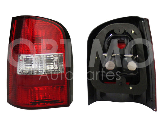 VOLKSWAGEN POINTER VAGONETA 2000 2001 2002 2003 CALAVERA IZQ S/ARNES CLARA (ROJO/BLANCO)