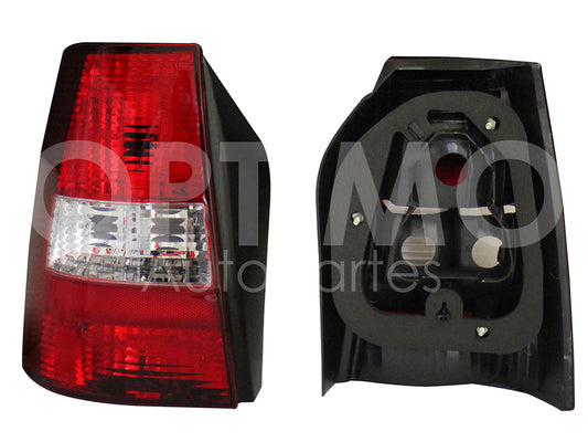 VOLKSWAGEN POINTER VAGONETA 2004 2005 CALAVERA IZQ S/ARNES CLARA (ROJO/BLANCO)