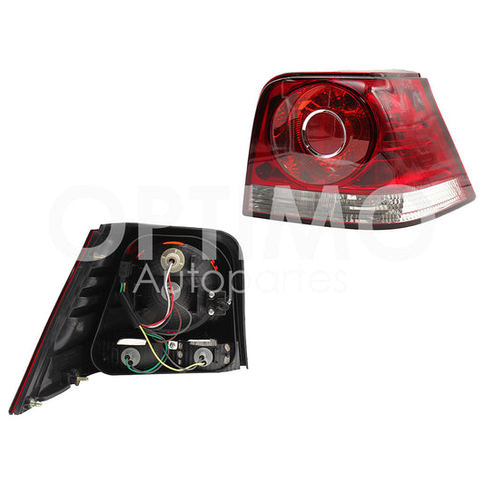 VOLKSWAGEN GOLF A4 SPORT 2005 2006 2007 CALAVERA DER S/ARNES CLARA LISO (ROJO/BLANCO/ROJO)