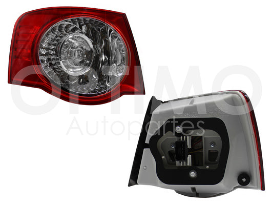 2006 - 2010  VOLKSWAGEN BORA GLI CALAVERA DER EXT S/ARNES C/LED (ROJO/BLANCO/BLANCO)