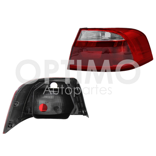 2008 - 2012  VOLKSWAGEN GOL H-BACK CALAVERA IZQ S/ARNES CLARA 5PTAS (ROJO/BLANCO)