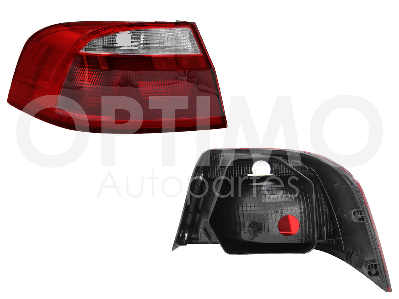 2013 - 2019  VOLKSWAGEN GOL SEDAN CALAVERA DER EXT S/ARNES CLARA 4PTAS (BLANCO/ROJO)