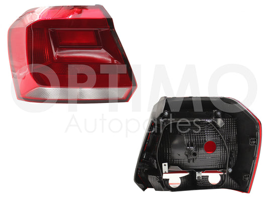 2017 - 2021  VOLKSWAGEN GOL H-BACK CALAVERA DER S/ARNES CLARA 5PTAS (ROJO/BLANCO)