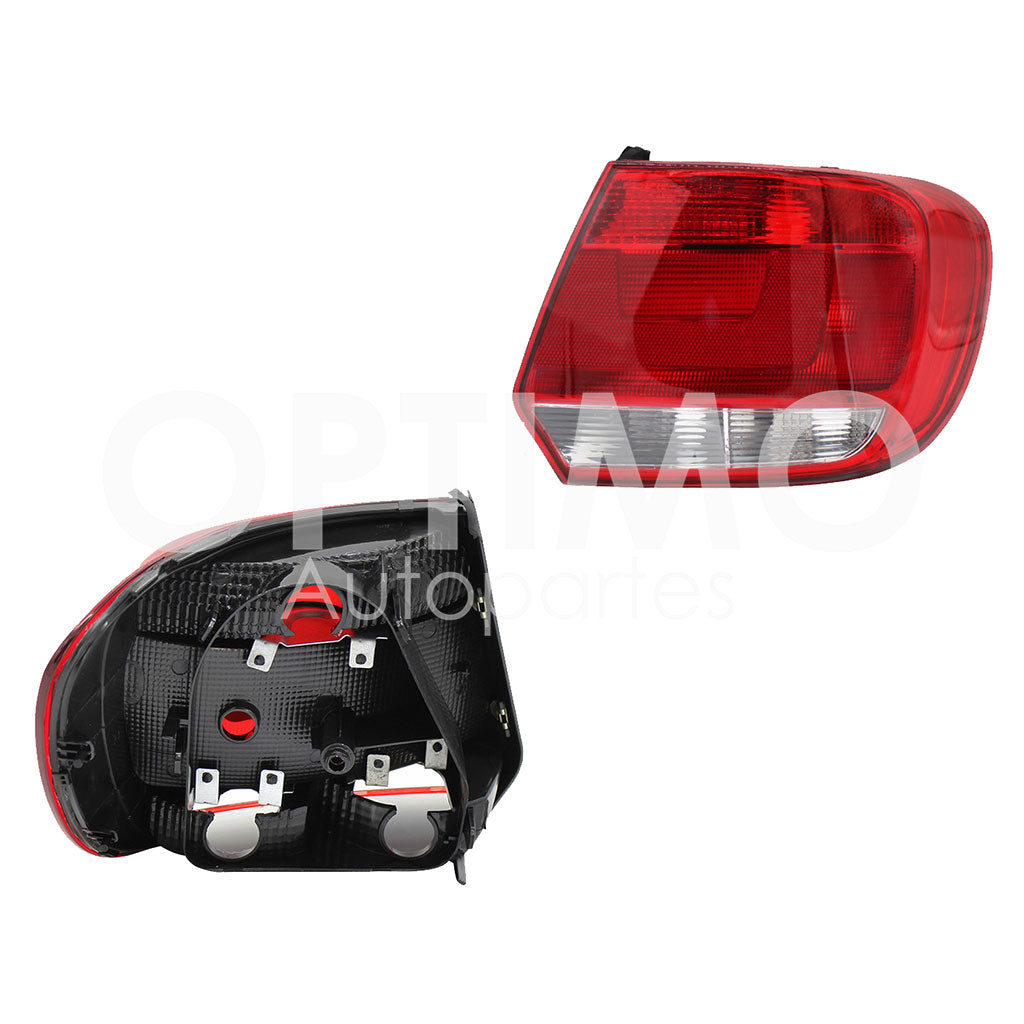 VOLKSWAGEN GOL H-BACK 2013 2014 2015 2016 CALAVERA DER S/ARNES CLARA 5PTAS (ROJO/BLANCO)