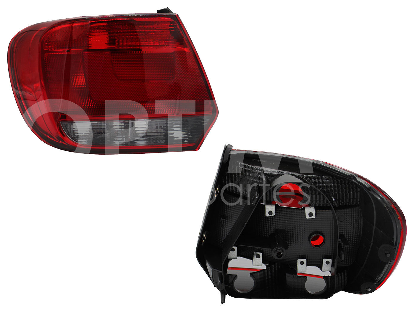 VOLKSWAGEN GOL H-BACK 2013 2014 2015 2016 CALAVERA IZQ S/ARNES OSCURA 5PTAS (ROJO/HOMO)