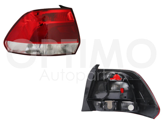 2014 - 2015  VOLKSWAGEN VENTO CALAVERA DER S/ARNES (ROJO/BLANCO)