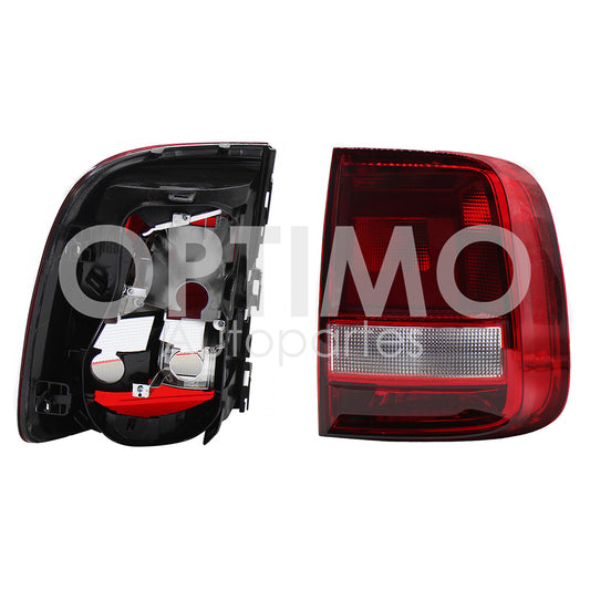 2010 - 2016  VOLKSWAGEN SAVEIRO CALAVERA IZQ S/ARNES CLARA (ROJO/BLANCO)
