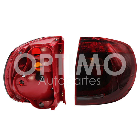 VOLKSWAGEN CROSSFOX 2010 2011 2012 2013 2014 2015 CALAVERA DER S/ARNES OSCURA (ROJO/HUMO/AMBAR)