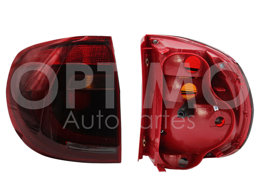 VOLKSWAGEN CROSSFOX 2010 2011 2012 2013 2014 2015 CALAVERA IZQ S/ARNES OSCURA (ROJO/HUMO/AMBAR)