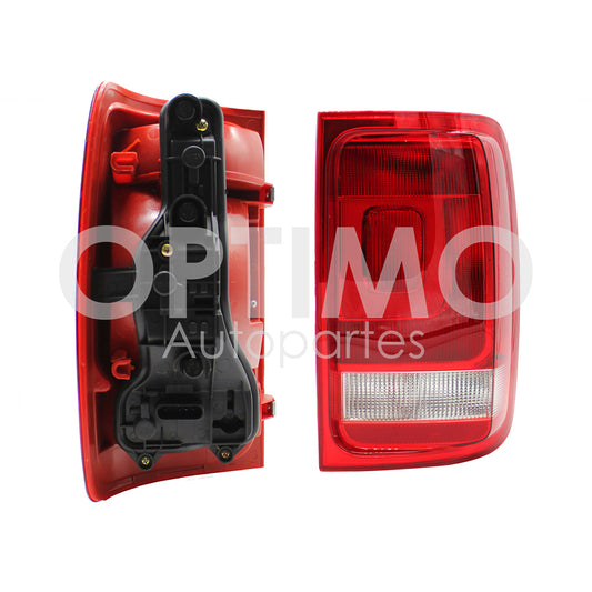 2003 - 2007  VOLKSWAGEN POLO SEDAN CALAVERA DER EXT S/ARNES 4PTAS (ROJO/BLANCO/ROJO)