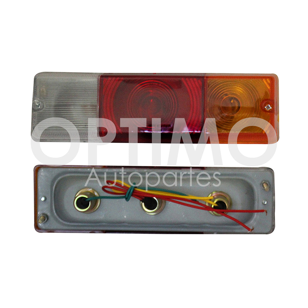 2009 - 2010  CHRYSLER / DODGE JOURNEY CALAVERA IZQ EXT C/SOQUET (ROJO/BLANCO/BLANCO)
