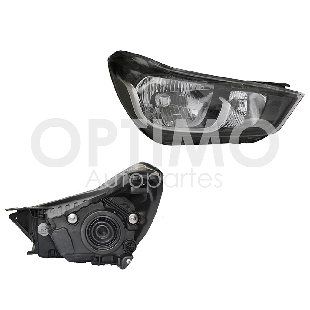 2013 - 2017  CHEVROLET SPARK CLASSIC FARO IZQ FONDO CROMADO