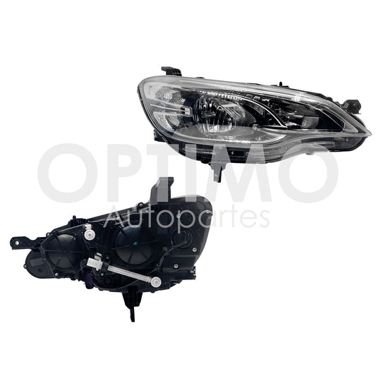 1999 - 2002  CHEVROLET SILVERADO FARO IZQ F/CROMADO C/BASE (SUBURBAN 00-03/SONORA 00-06)