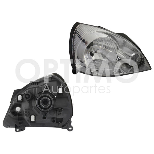 FARO izquierdo F/CROMADO C/OJO AZUL COMPATIBLE CON NISSAN TS-III2005-2017