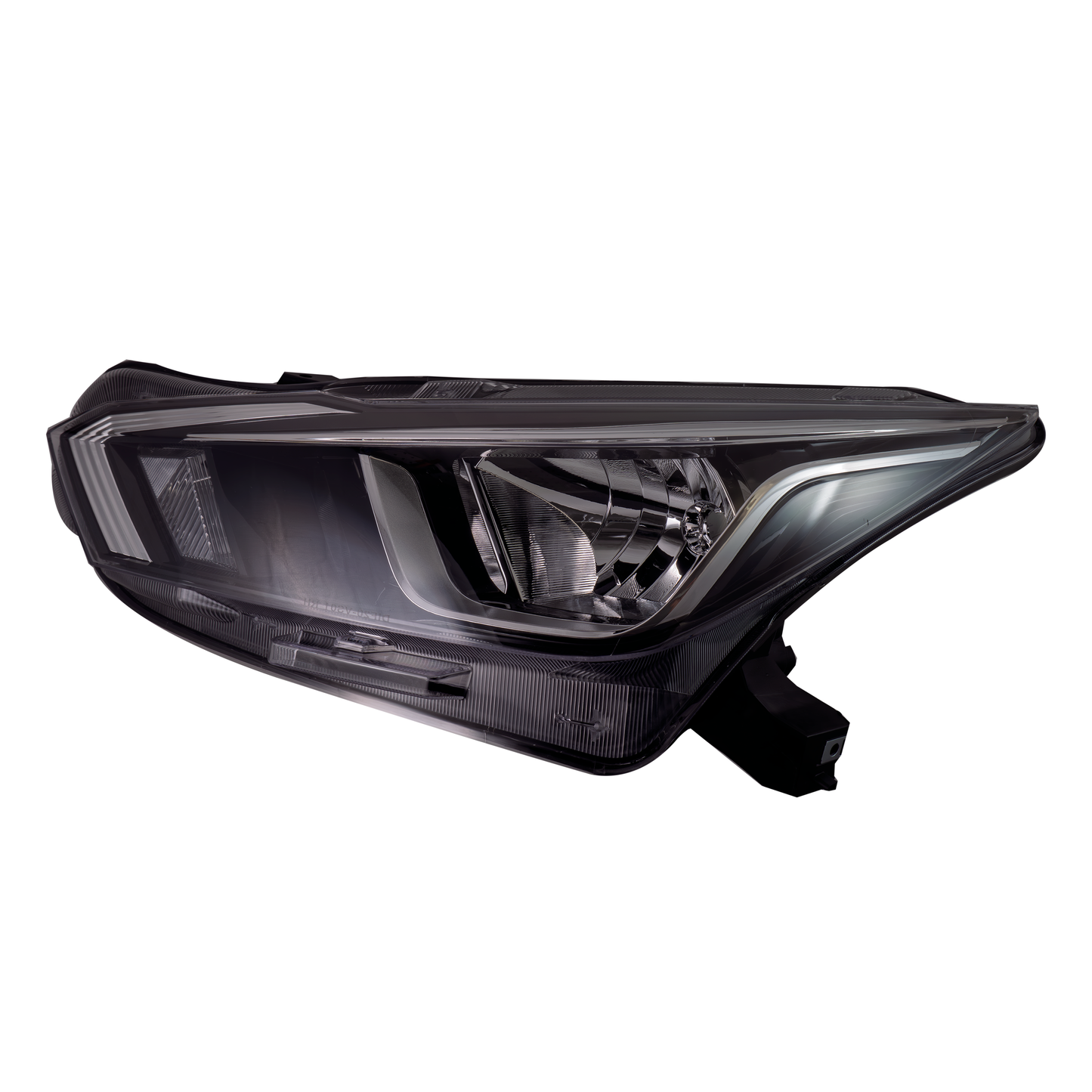 2020 - 2024  NISSAN VERSA FARO IZQ FONDO NEGRO